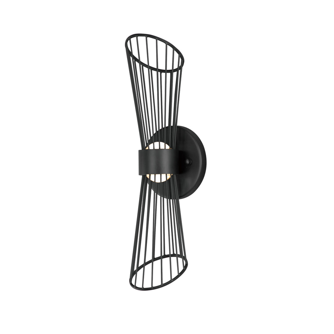 Maxim Zeta 24171BK Wall Sconce Light - Black