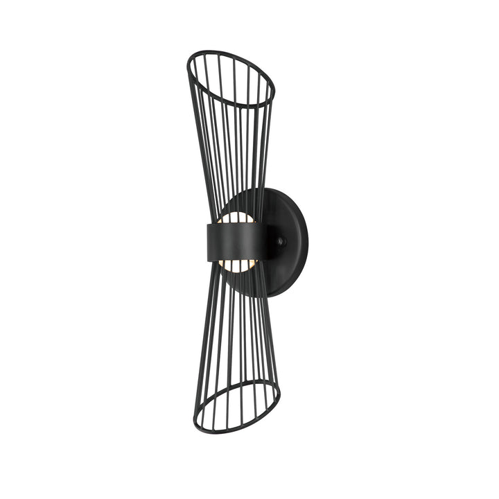 Maxim Zeta 24171BK Wall Sconce Light - Black