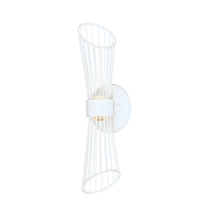 Maxim Zeta 24171MW Wall Sconce Light - Matte White