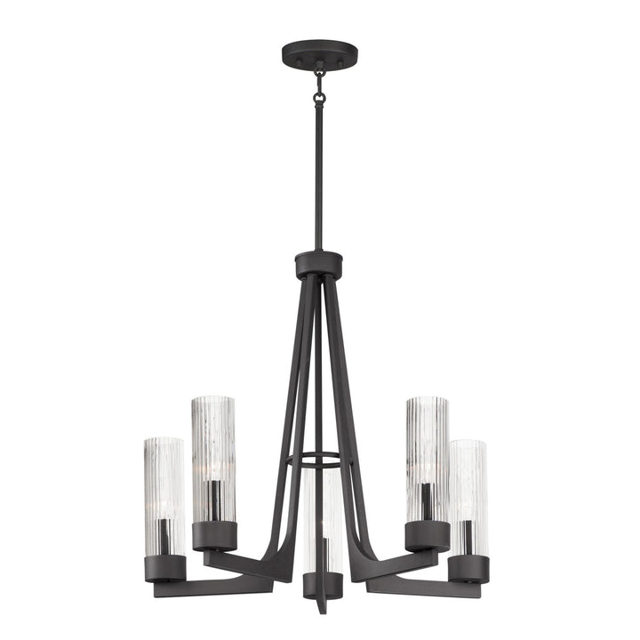 Maxim Delos 30315CRAR Chandelier Light - Anthracite