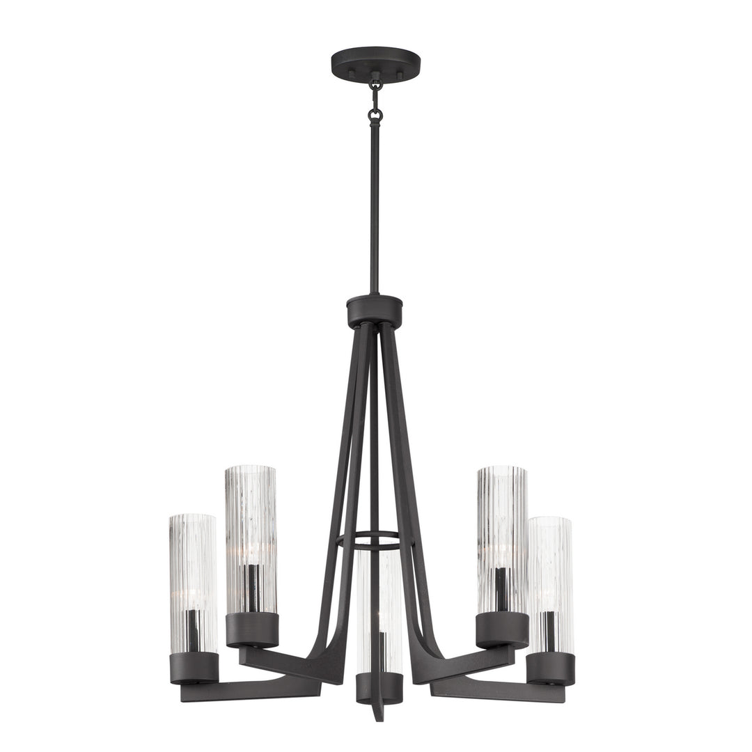 Maxim Delos 30315CRAR Chandelier Light - Anthracite