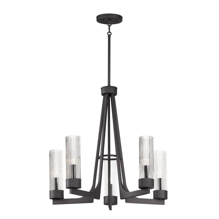 Maxim Delos 30315CRAR Chandelier Light - Anthracite