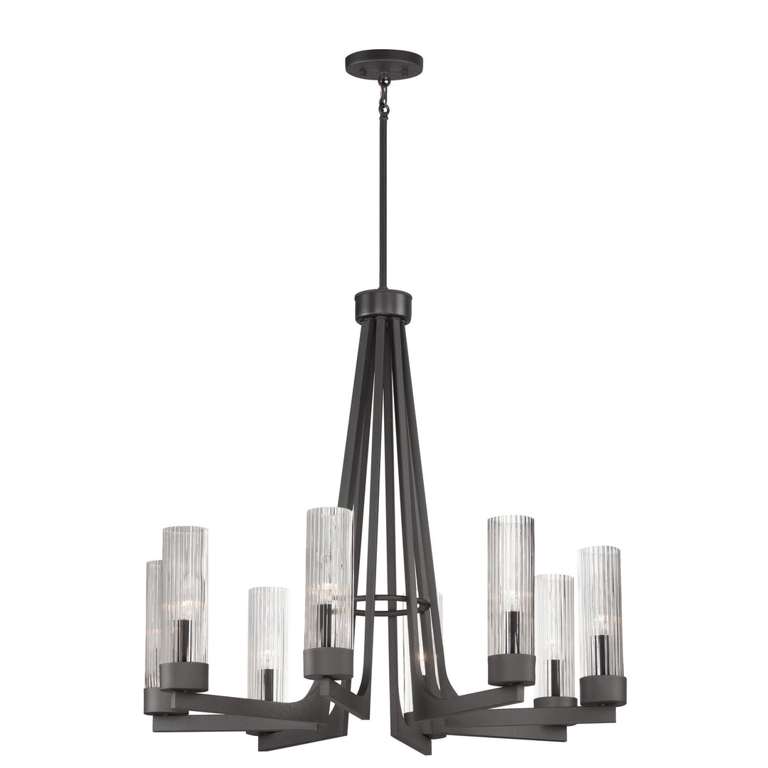 Maxim Delos 30316CRAR Chandelier Light - Anthracite