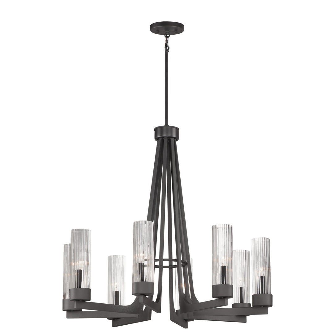 Maxim Delos 30316CRAR Chandelier Light - Anthracite