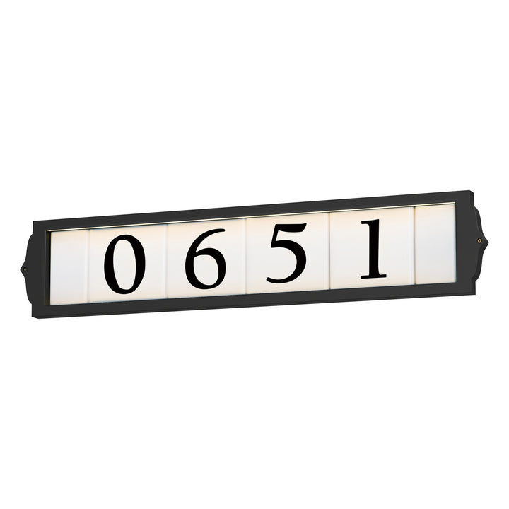 Maxim Lighting 53650BK  Address Outdoor Black