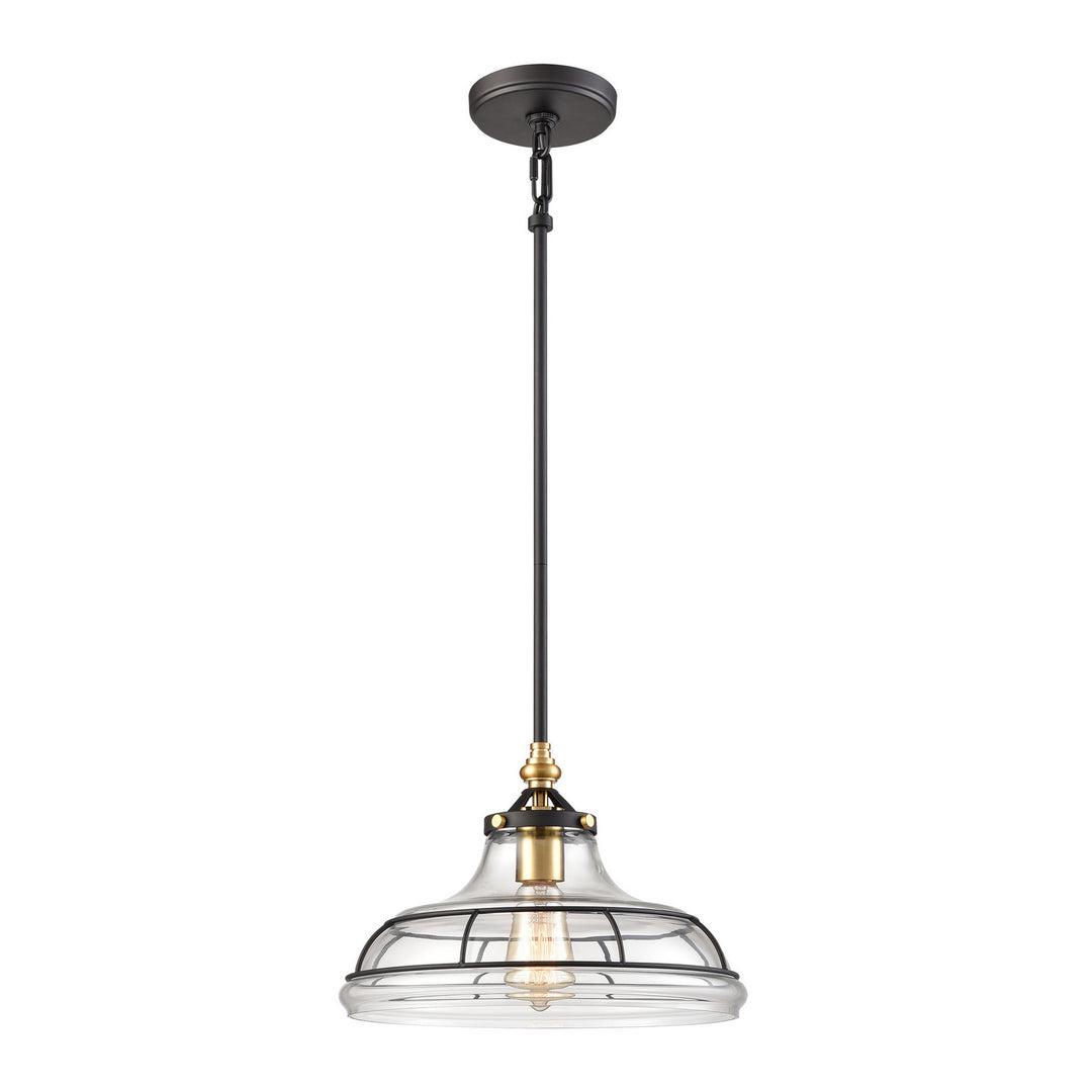 Elk Dunkirk 69234/1 Pendant Light - Matte Black