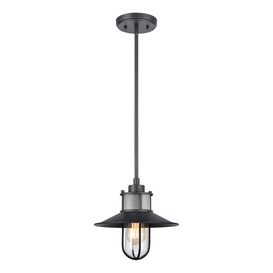 Elk Coastal Farm 69375/1 Pendant Light - Charcoal