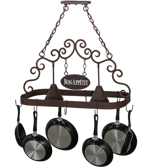 Meyda Tiffany Bon Appetit 115648 Pendant Light - Rust, Custom