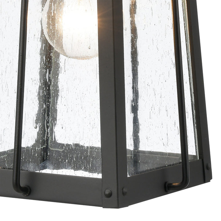 Elk Lighting 83400/1  Kirkdale Outdoor Matte Black