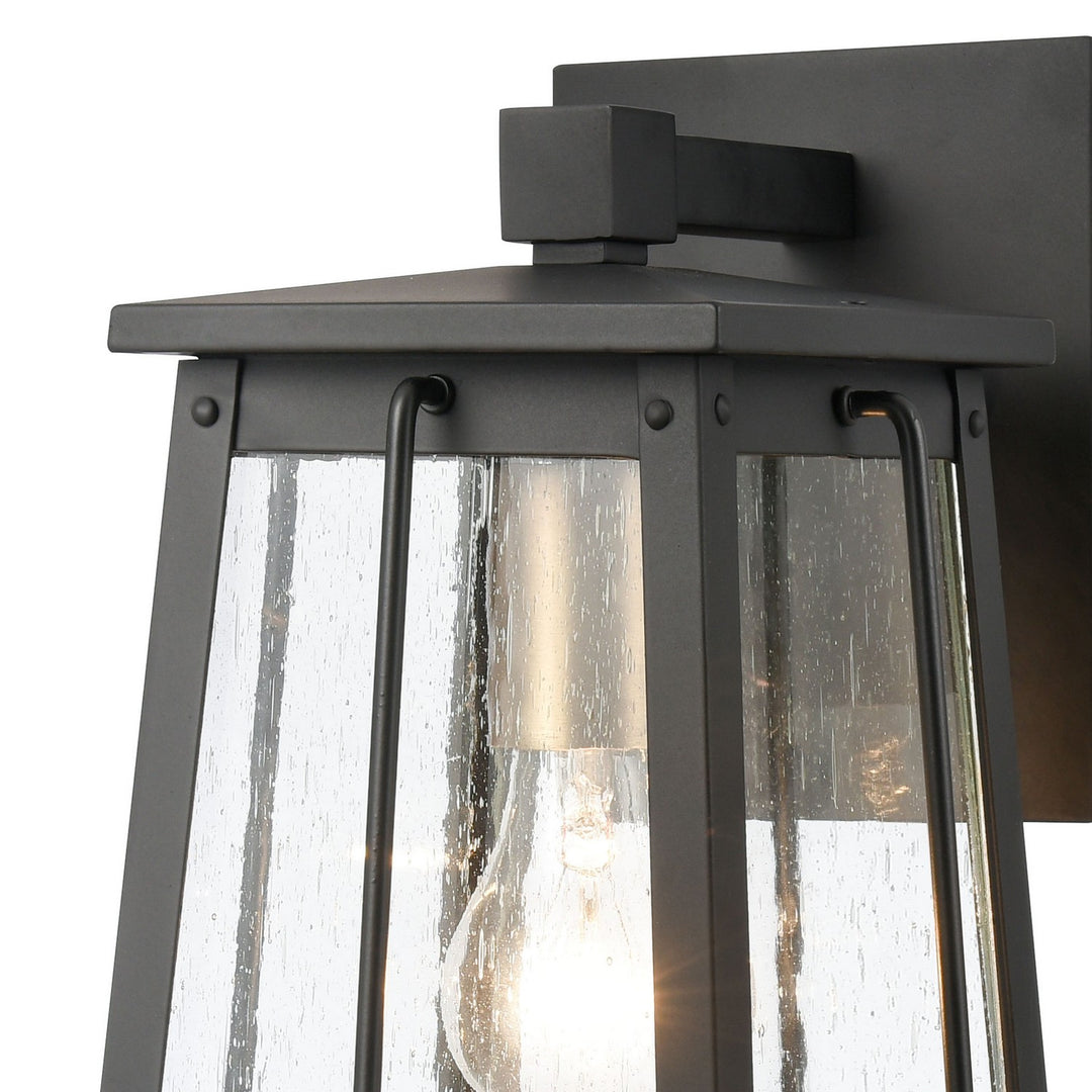 Elk Lighting 83400/1  Kirkdale Outdoor Matte Black