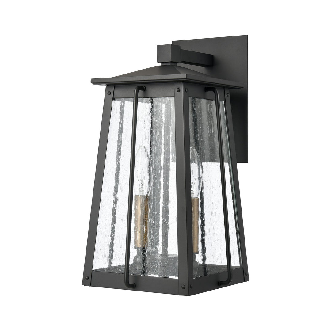Elk Lighting 83401/2  Kirkdale Outdoor Matte Black