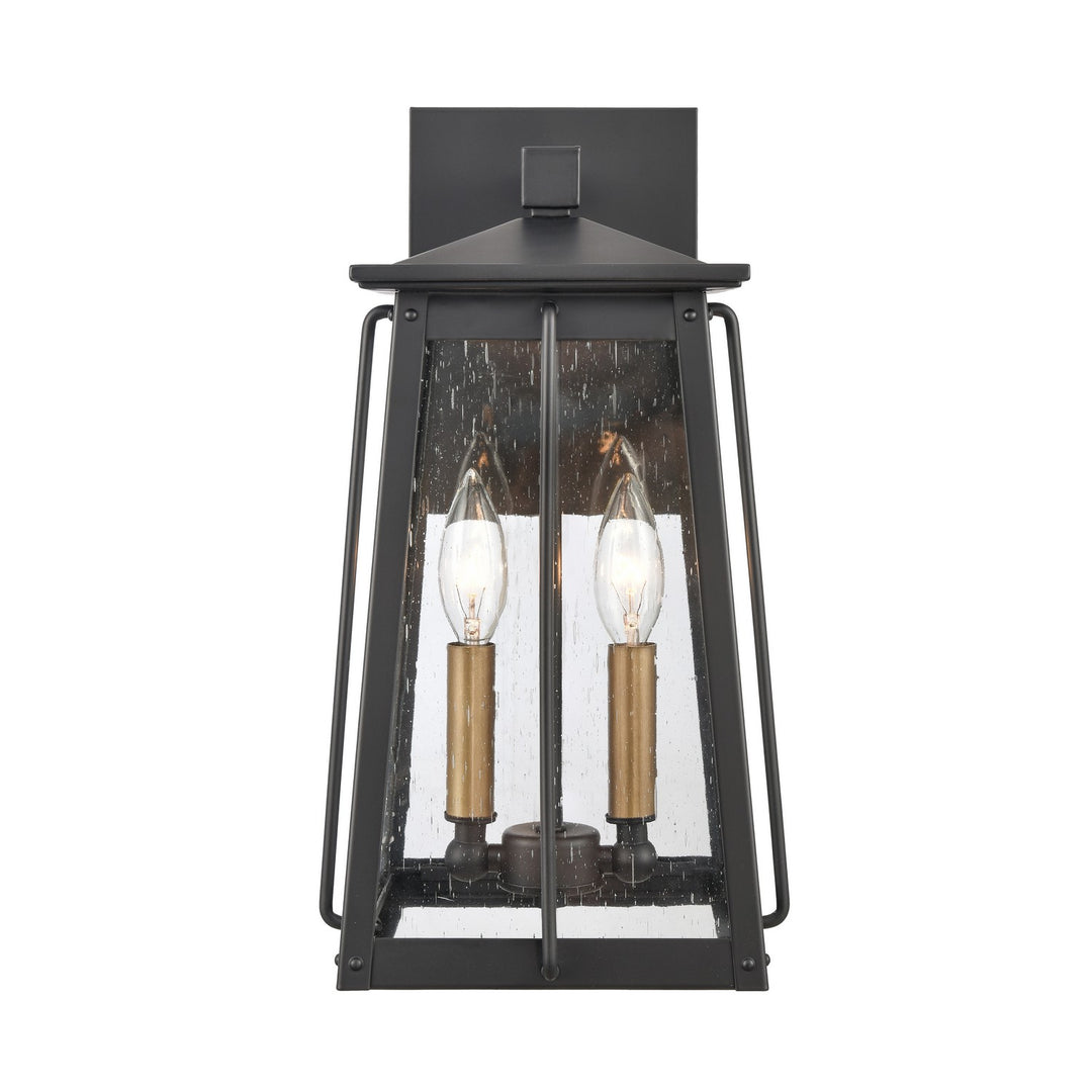 Elk Lighting 83401/2  Kirkdale Outdoor Matte Black