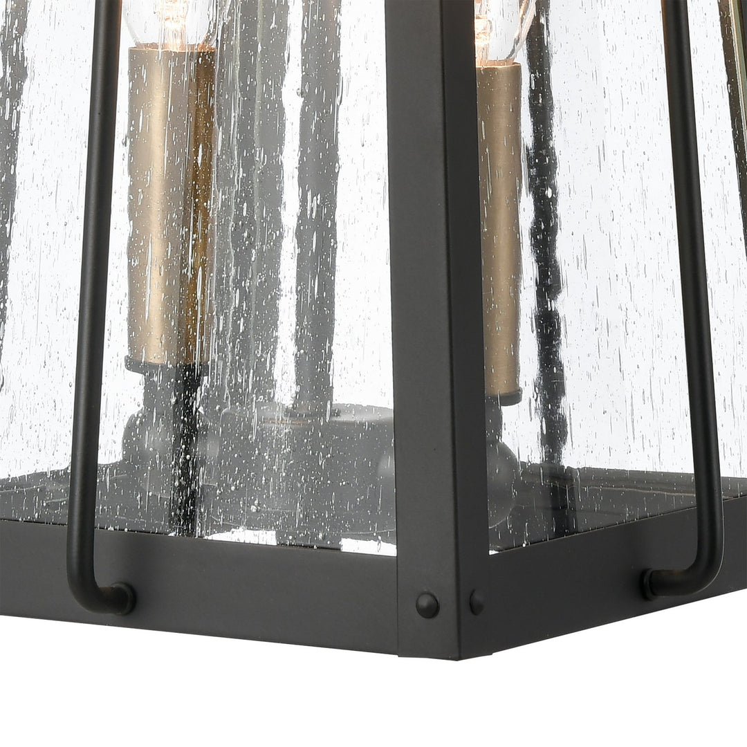 Elk Lighting 83401/2  Kirkdale Outdoor Matte Black