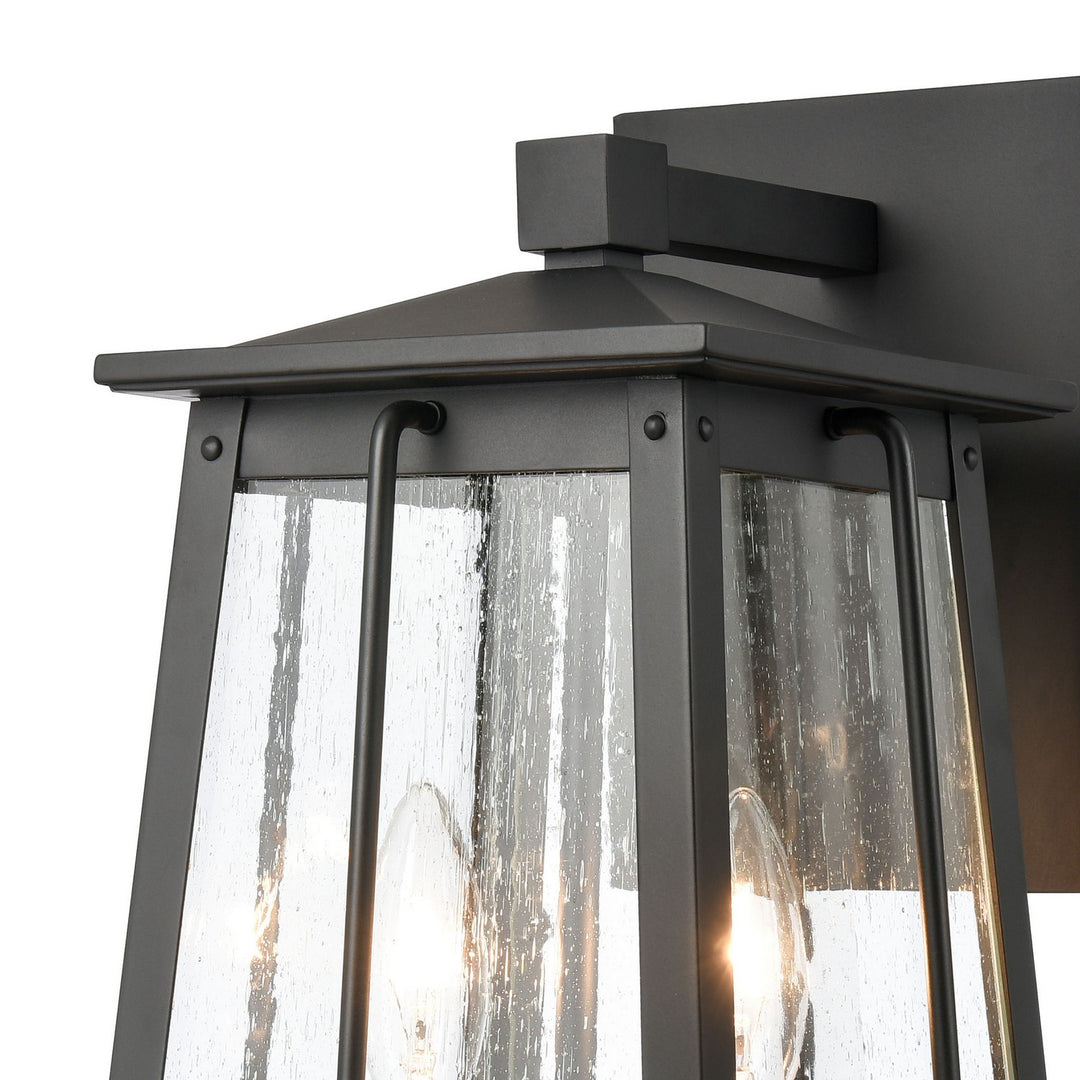 Elk Lighting 83401/2  Kirkdale Outdoor Matte Black