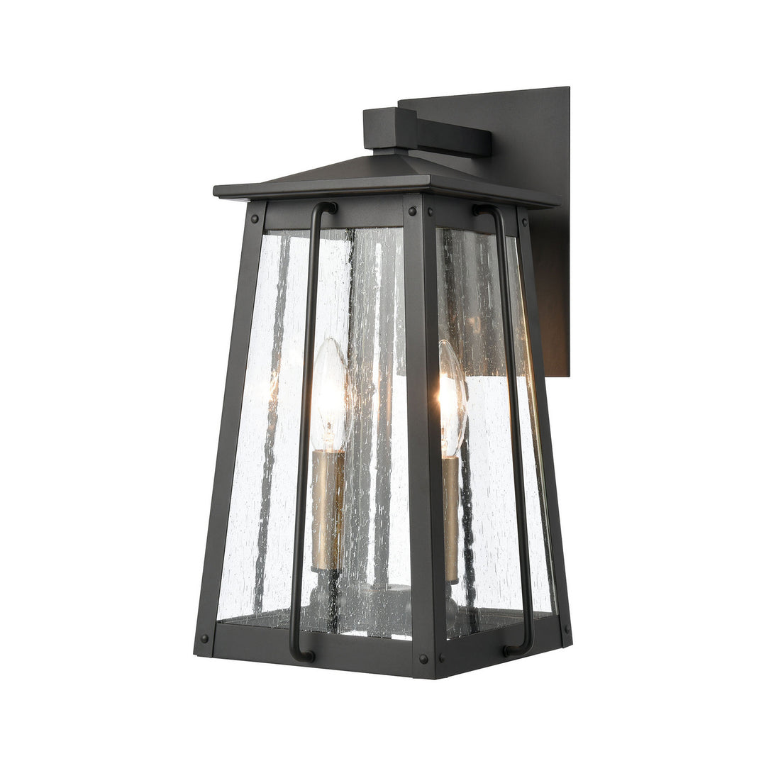 Elk Lighting 83401/2  Kirkdale Outdoor Matte Black