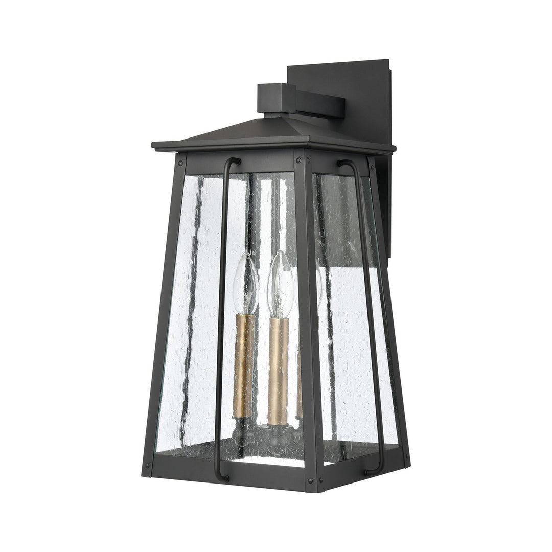 Elk Lighting 83402/3  Kirkdale Outdoor Matte Black
