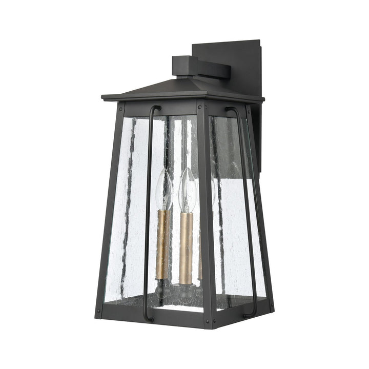 Elk Lighting 83402/3  Kirkdale Outdoor Matte Black