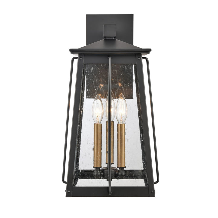 Elk Lighting 83402/3  Kirkdale Outdoor Matte Black