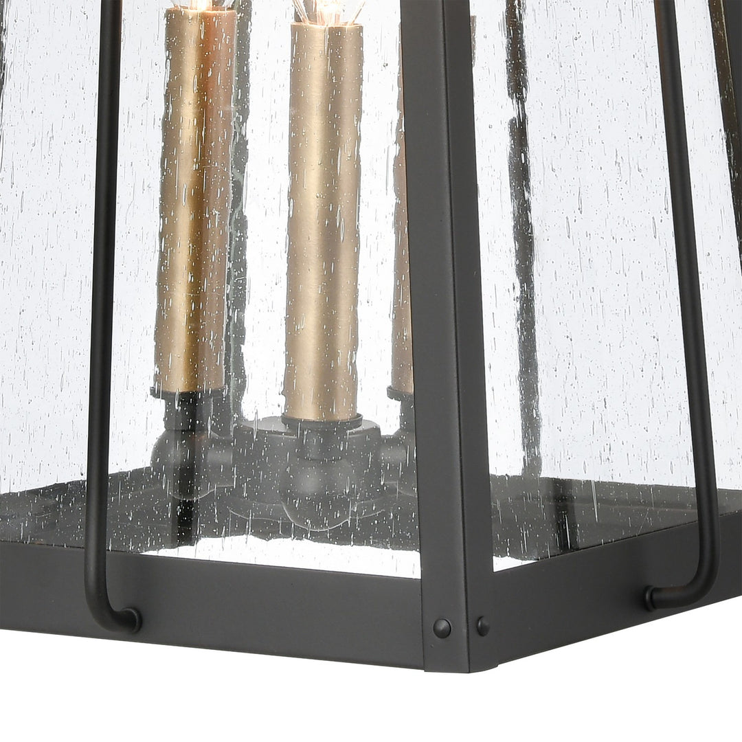 Elk Lighting 83402/3  Kirkdale Outdoor Matte Black