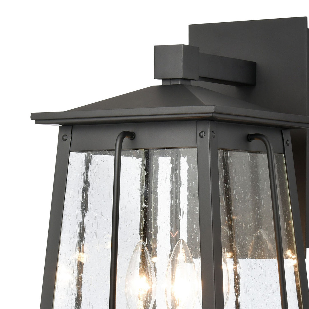 Elk Lighting 83402/3  Kirkdale Outdoor Matte Black