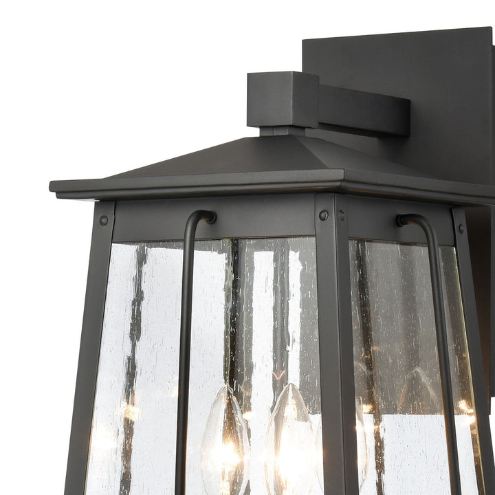 Elk Lighting 83402/3  Kirkdale Outdoor Matte Black