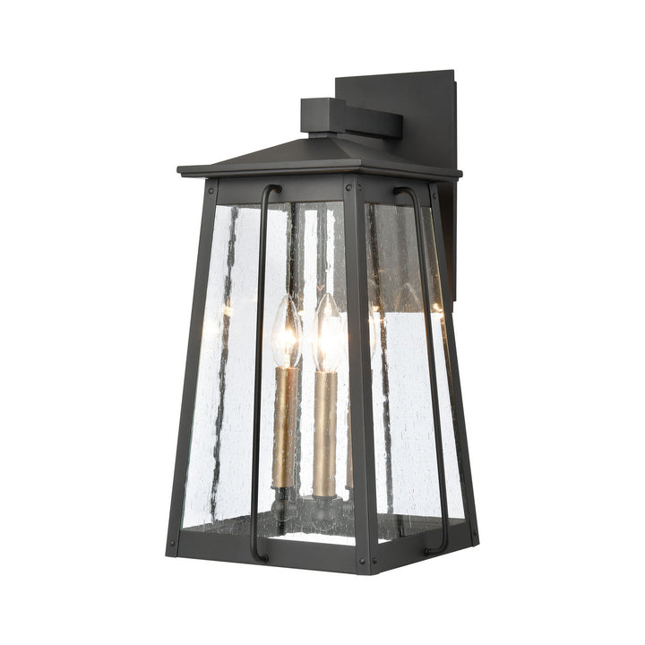 Elk Lighting 83402/3  Kirkdale Outdoor Matte Black