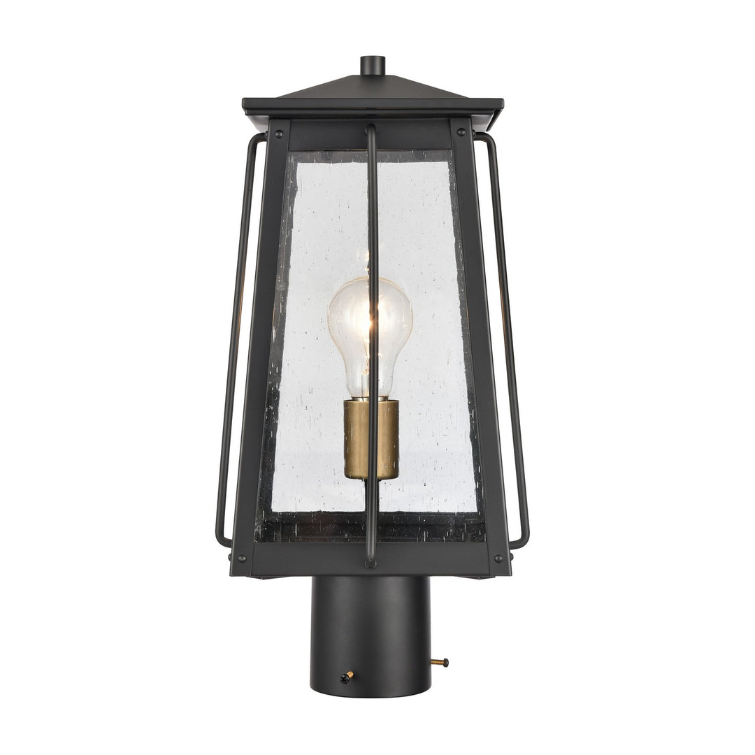 Elk Lighting 83406/1  Kirkdale Outdoor Matte Black