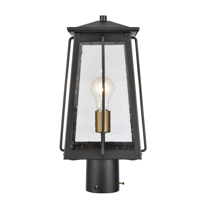 Elk Lighting 83406/1  Kirkdale Outdoor Matte Black