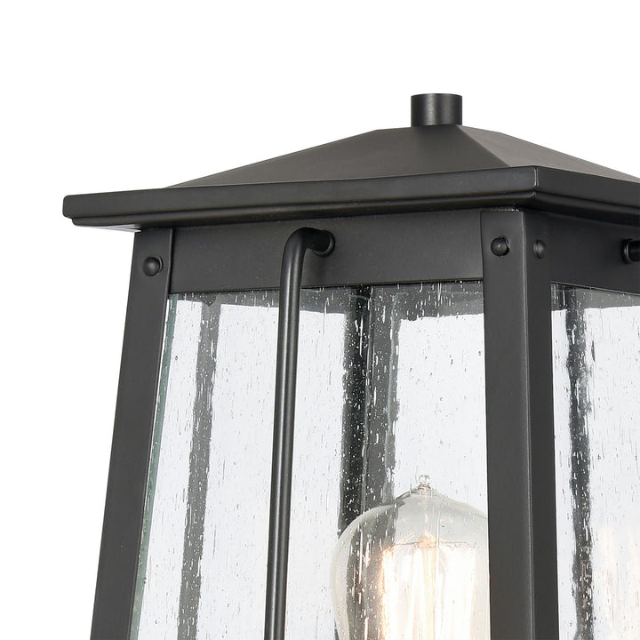Elk Lighting 83406/1  Kirkdale Outdoor Matte Black