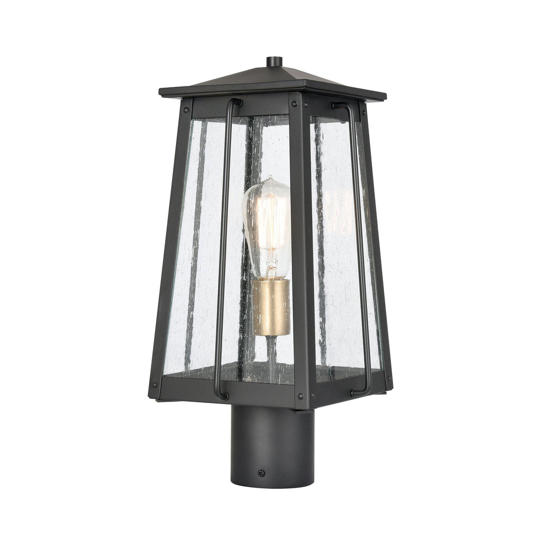 Elk Lighting 83406/1  Kirkdale Outdoor Matte Black