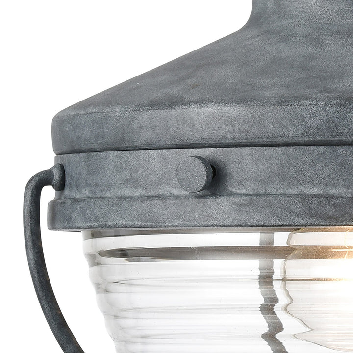 Elk Lighting 83421/1  Eastport Outdoor Aged Zinc