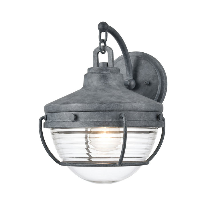 Elk Lighting 83421/1  Eastport Outdoor Aged Zinc