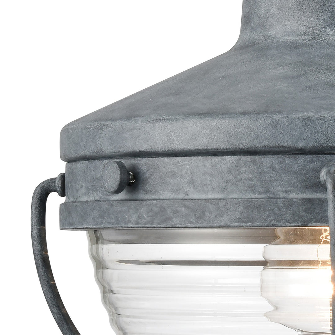 Elk Lighting 83426/1  Eastport Outdoor Aged Zinc