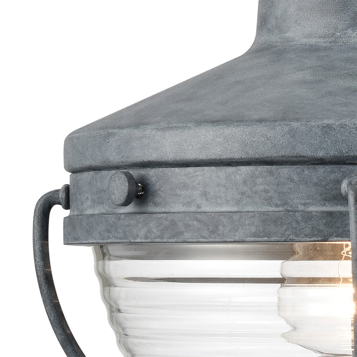 Elk Lighting 83426/1  Eastport Outdoor Aged Zinc