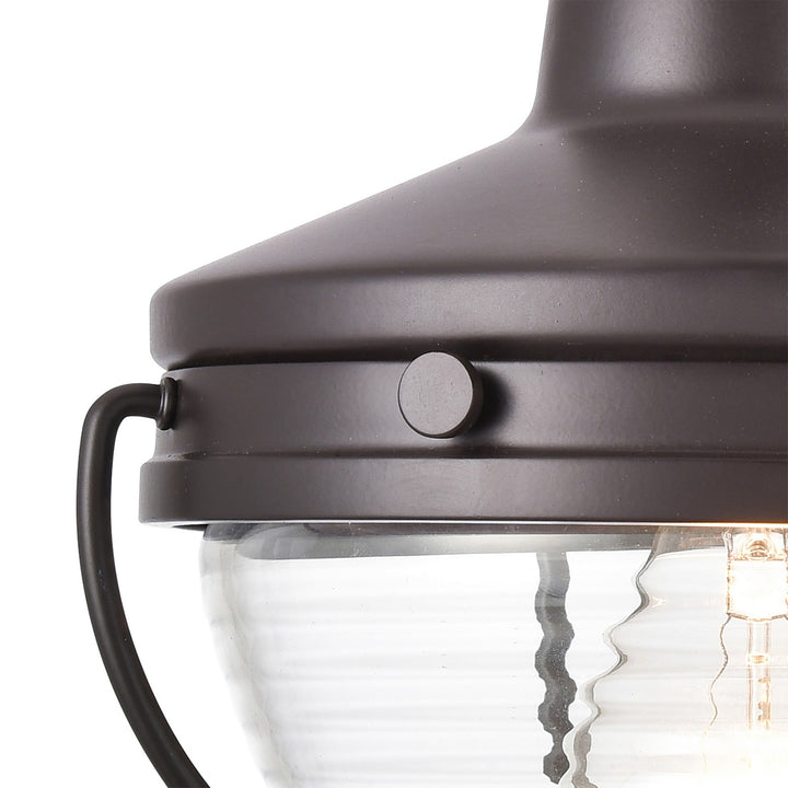 Elk Lighting 83430/1  Eastport Outdoor Oil Rubbed Bronze