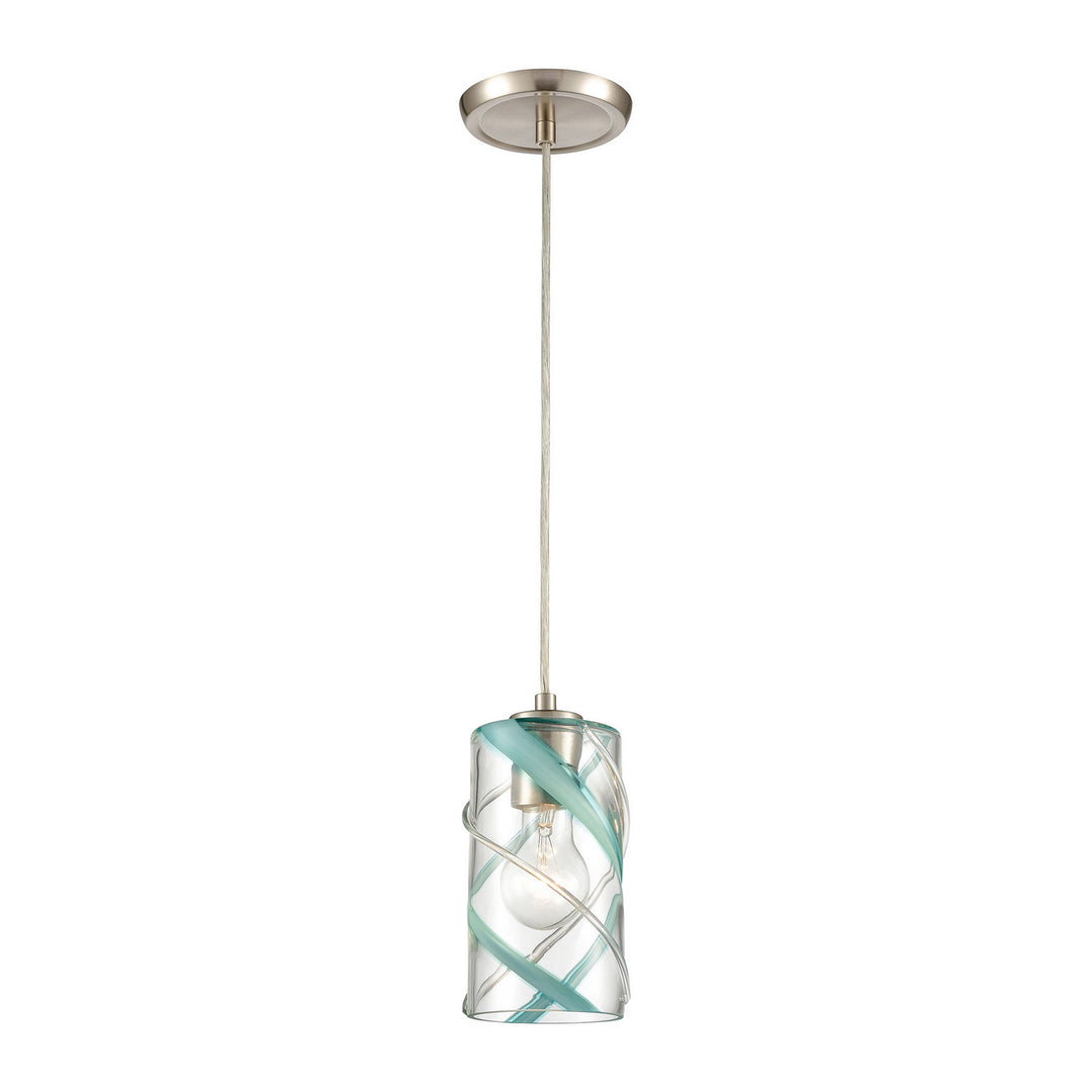 Elk Winter Wind 85341/1 Pendant Light - Satin Nickel