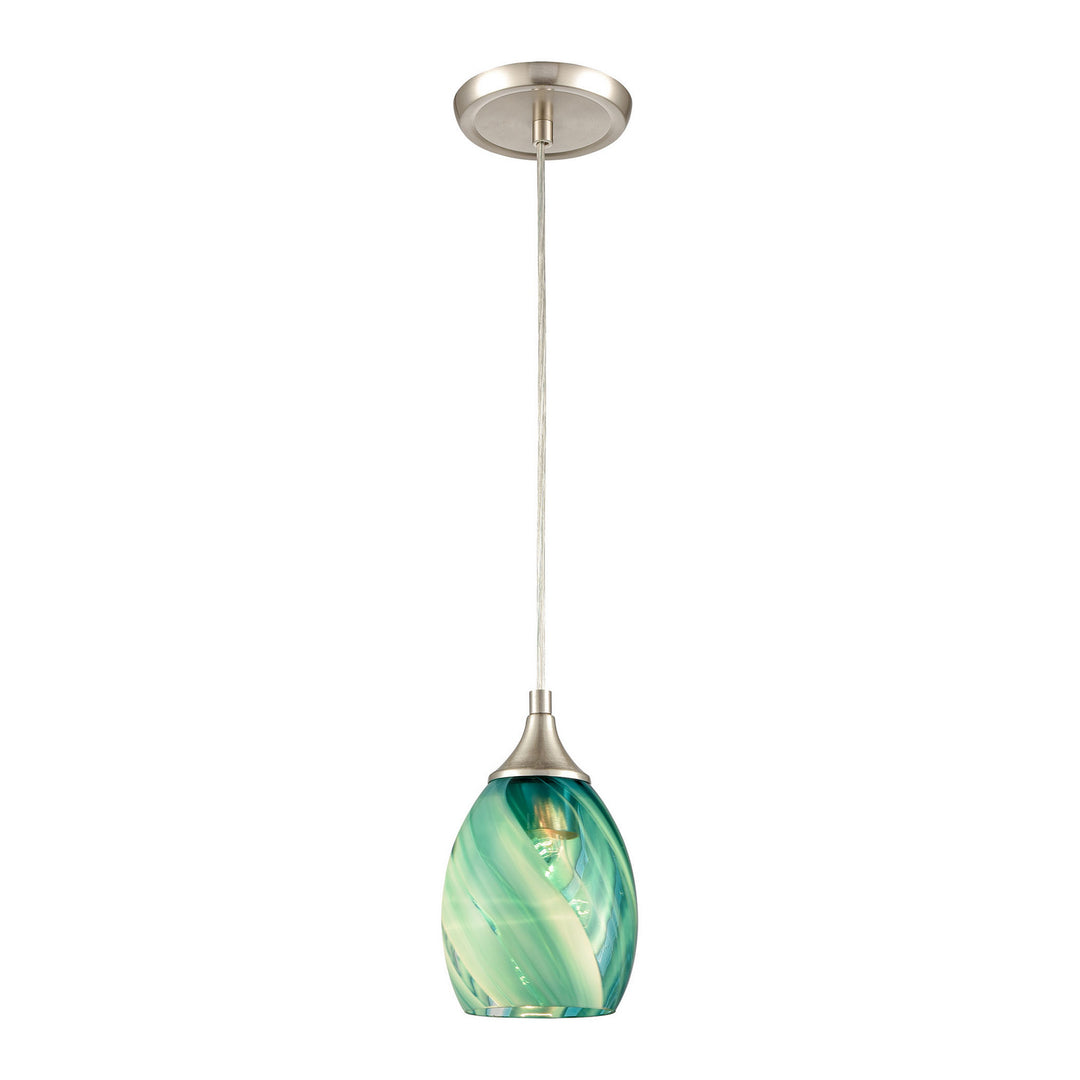 Elk Caress 85351/1 Pendant Light - Satin Nickel