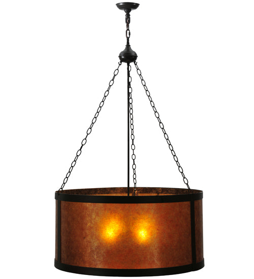 Meyda Tiffany Smythe Craftsman 115663 Pendant Light - Timeless Bronze