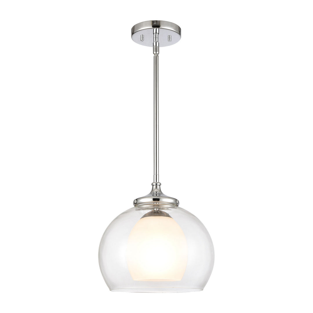 Elk Salient 89243/1 Pendant Light - Polished Nickel