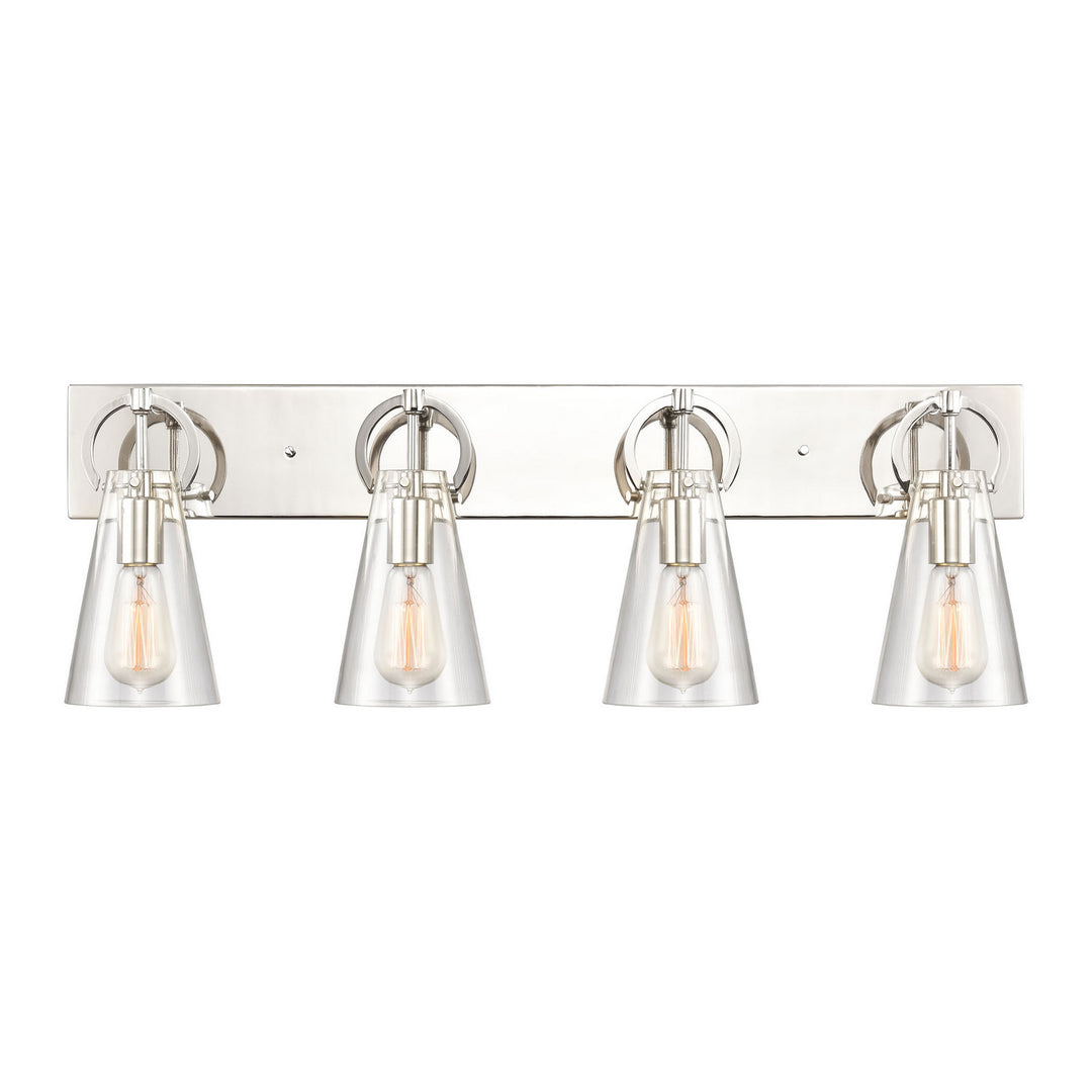 Elk Gabby 89323/4 Bath Vanity Light 32 in. wide - Polished Nickel