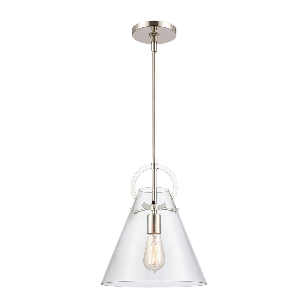 Elk Gabby 89326/1 Pendant Light - Polished Nickel