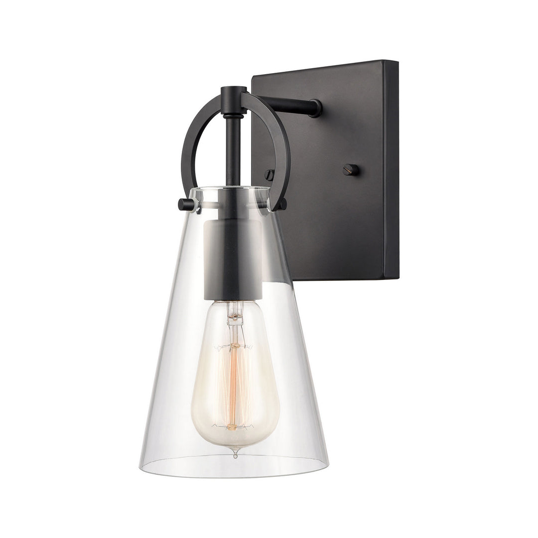 Elk Gabby 89340/1 Wall Sconce Light - Matte Black