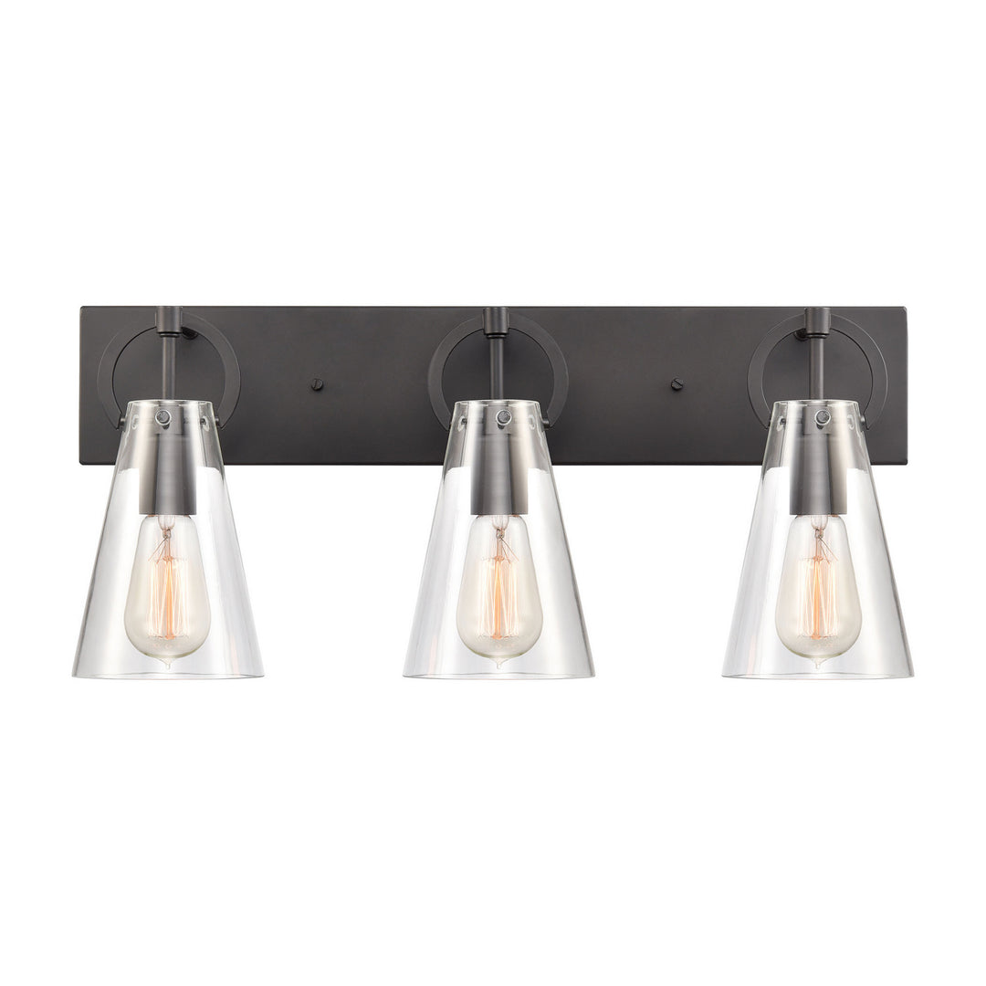 Elk Gabby 89342/3 Bath Vanity Light 23 in. wide - Matte Black