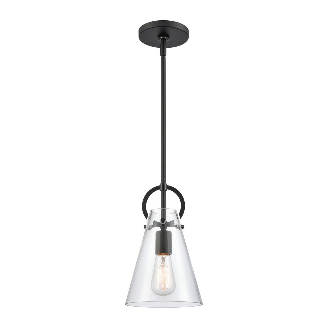 Elk Gabby 89345/1 Pendant Light - Matte Black
