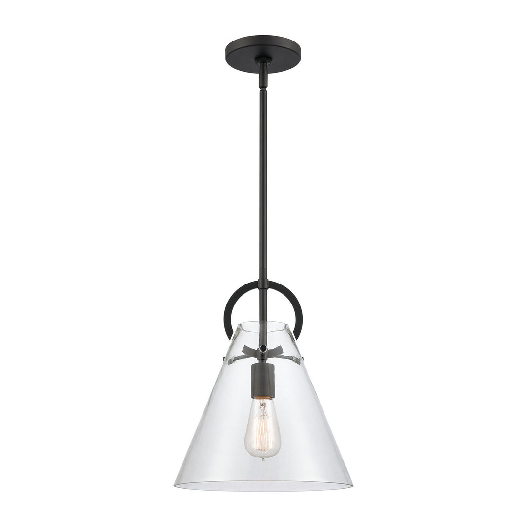 Elk Gabby 89346/1 Pendant Light - Matte Black