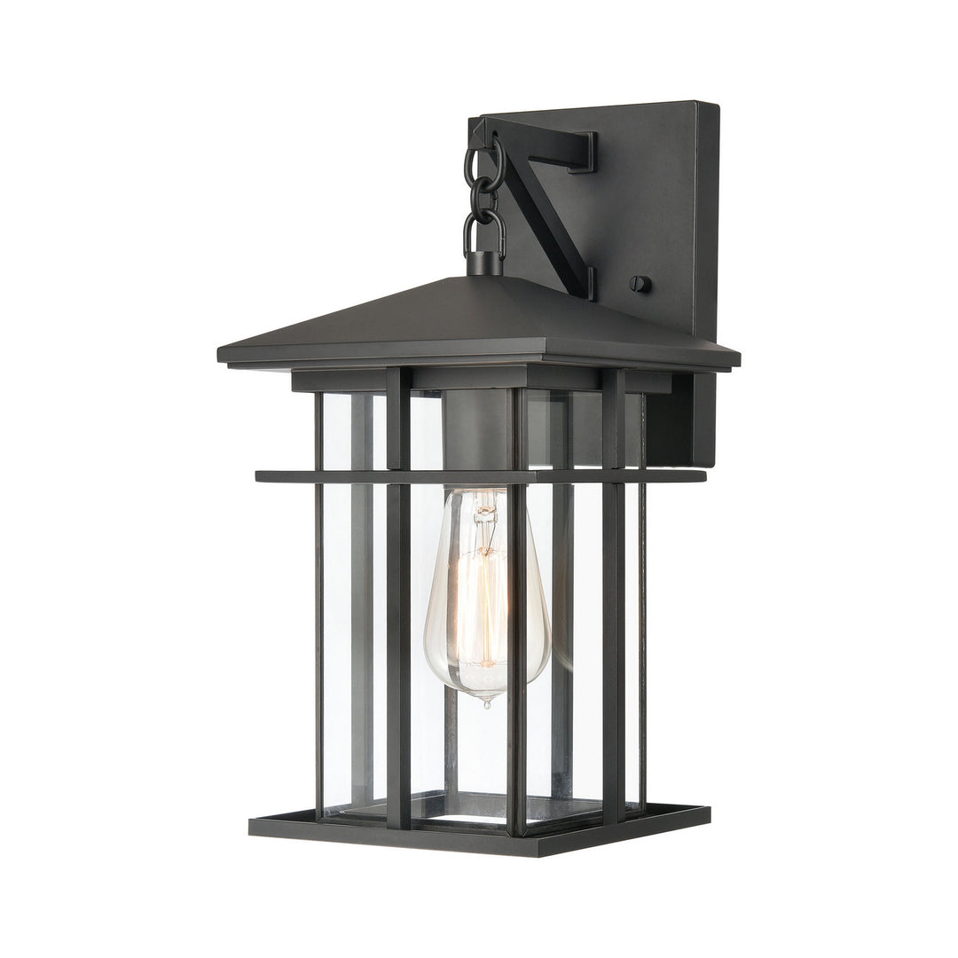 Elk Lighting 89360/1  Oak Park Outdoor Matte Black