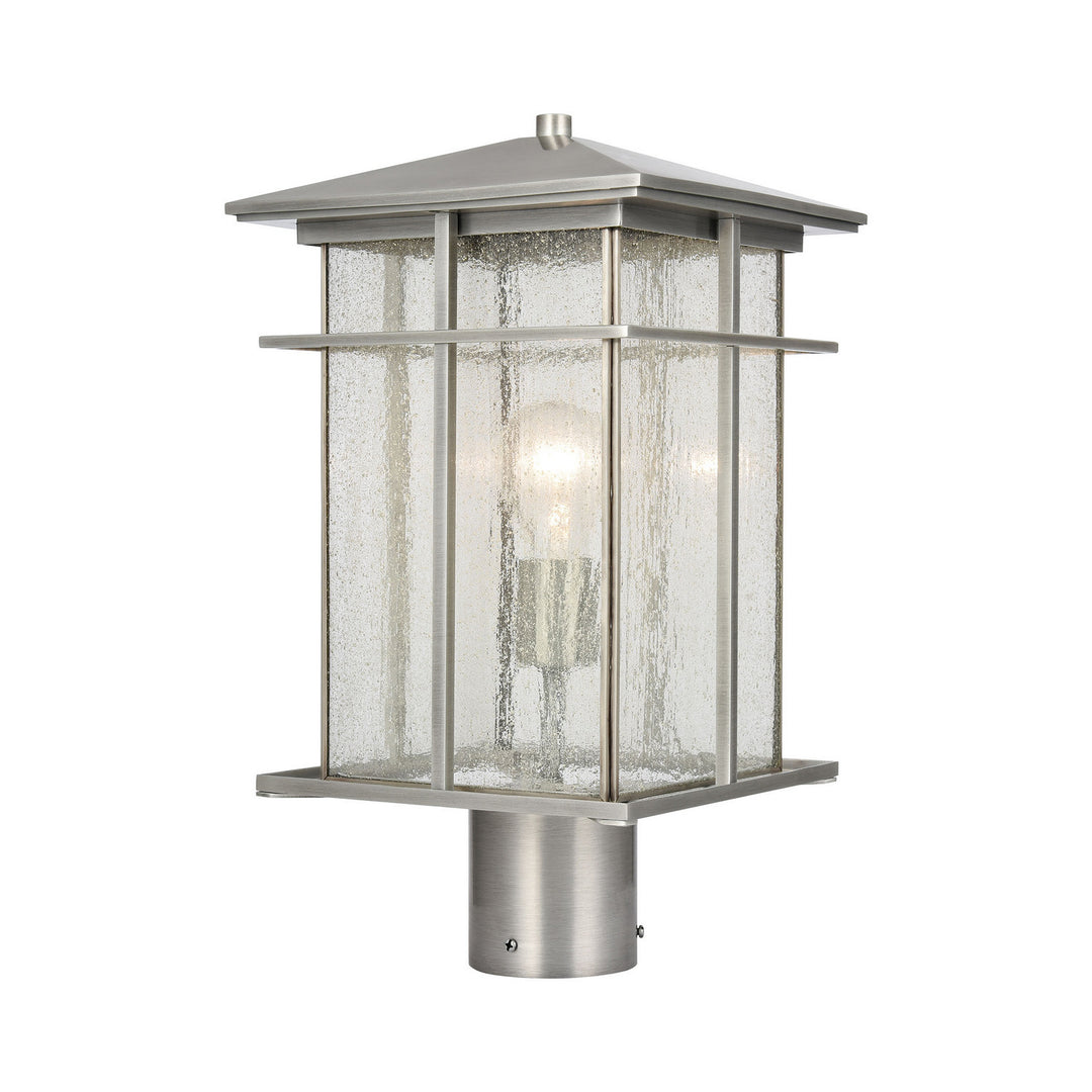 Elk Lighting 89376/1  Oak Park Outdoor Antique Brushed Aluminum