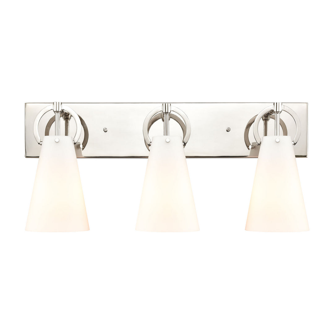 Elk Gabby 89522/3 Bath Vanity Light 23 in. wide - Polished Nickel