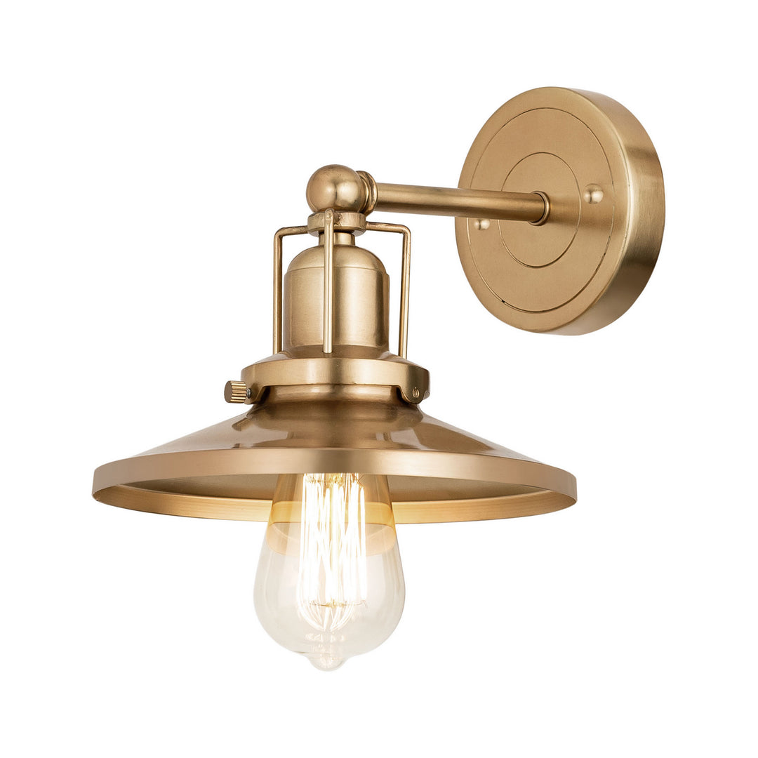 Elk English Pub 96120/1 Wall Sconce Light - Satin Brass