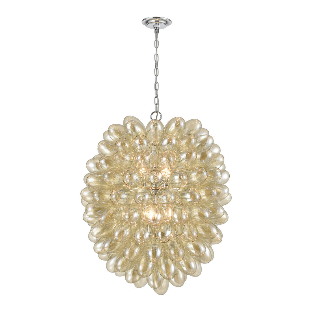 Elk Bubble Up D4372 Chandelier Light - Amber